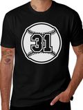 Baseball Number 31 T-Shirt