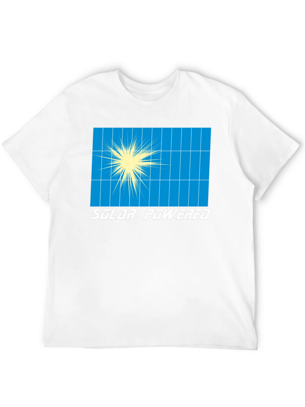Solar Powered Graphic T-Shirt - Eco-Friendly Fashion