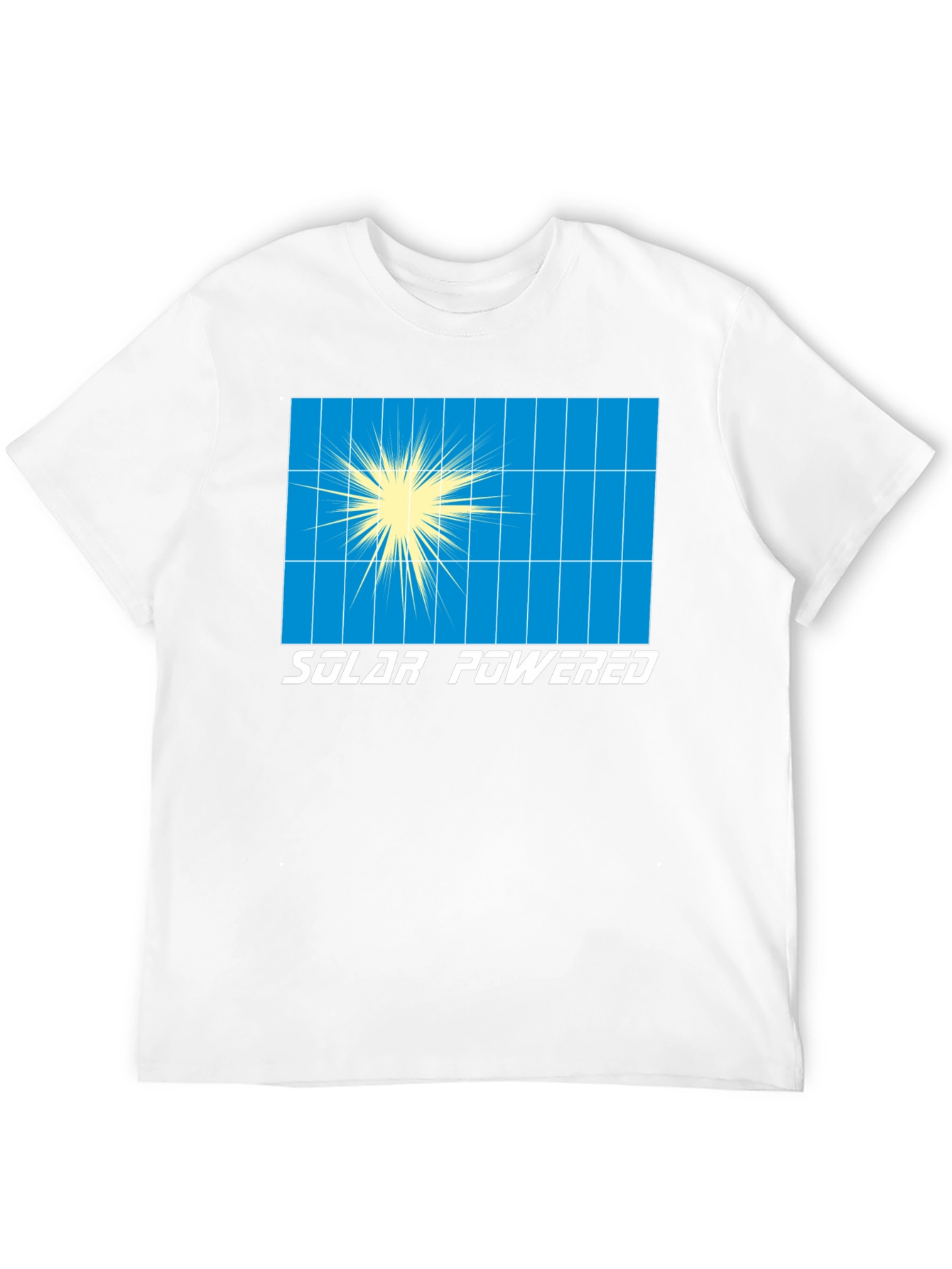 Solar Powered Graphic T-Shirt - Eco-Friendly Fashion