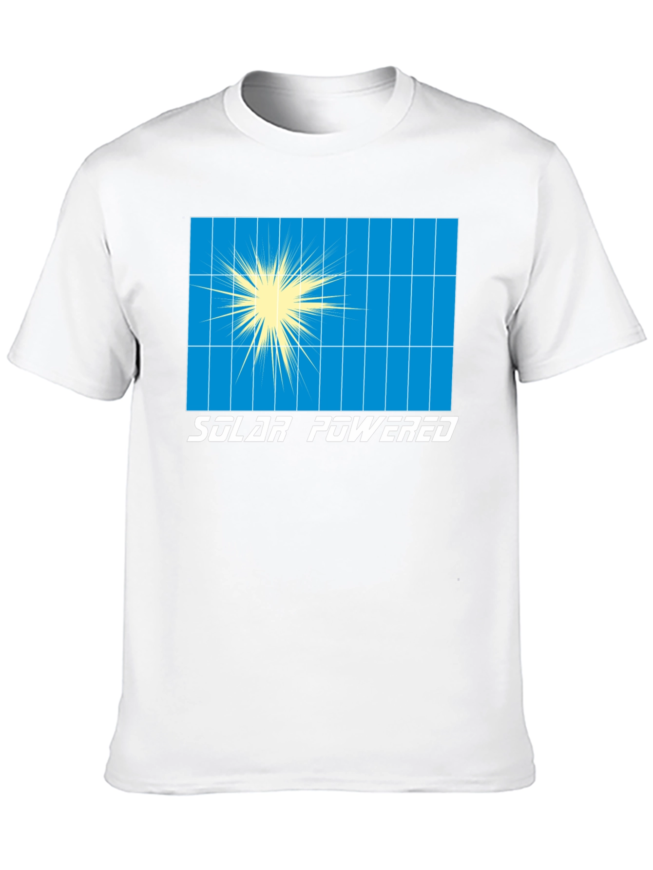 Solar Powered Graphic T-Shirt - Eco-Friendly Fashion