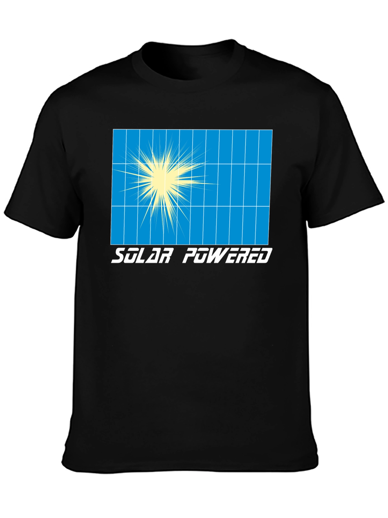 Solar Powered Graphic T-Shirt - Eco-Friendly Fashion