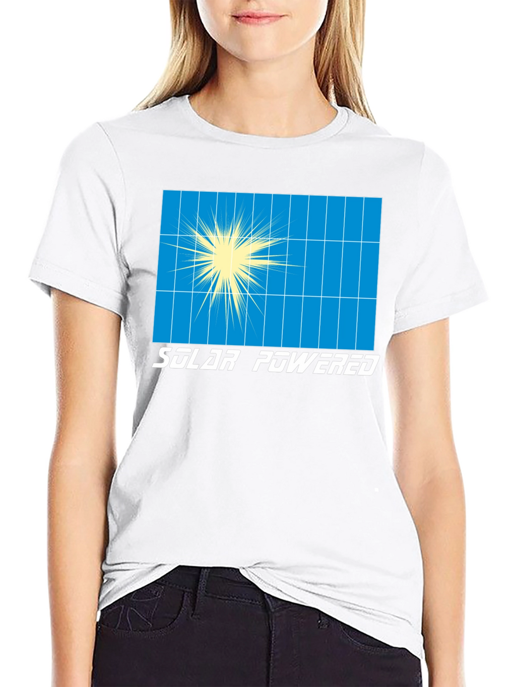 Solar Powered Graphic T-Shirt - Eco-Friendly Fashion