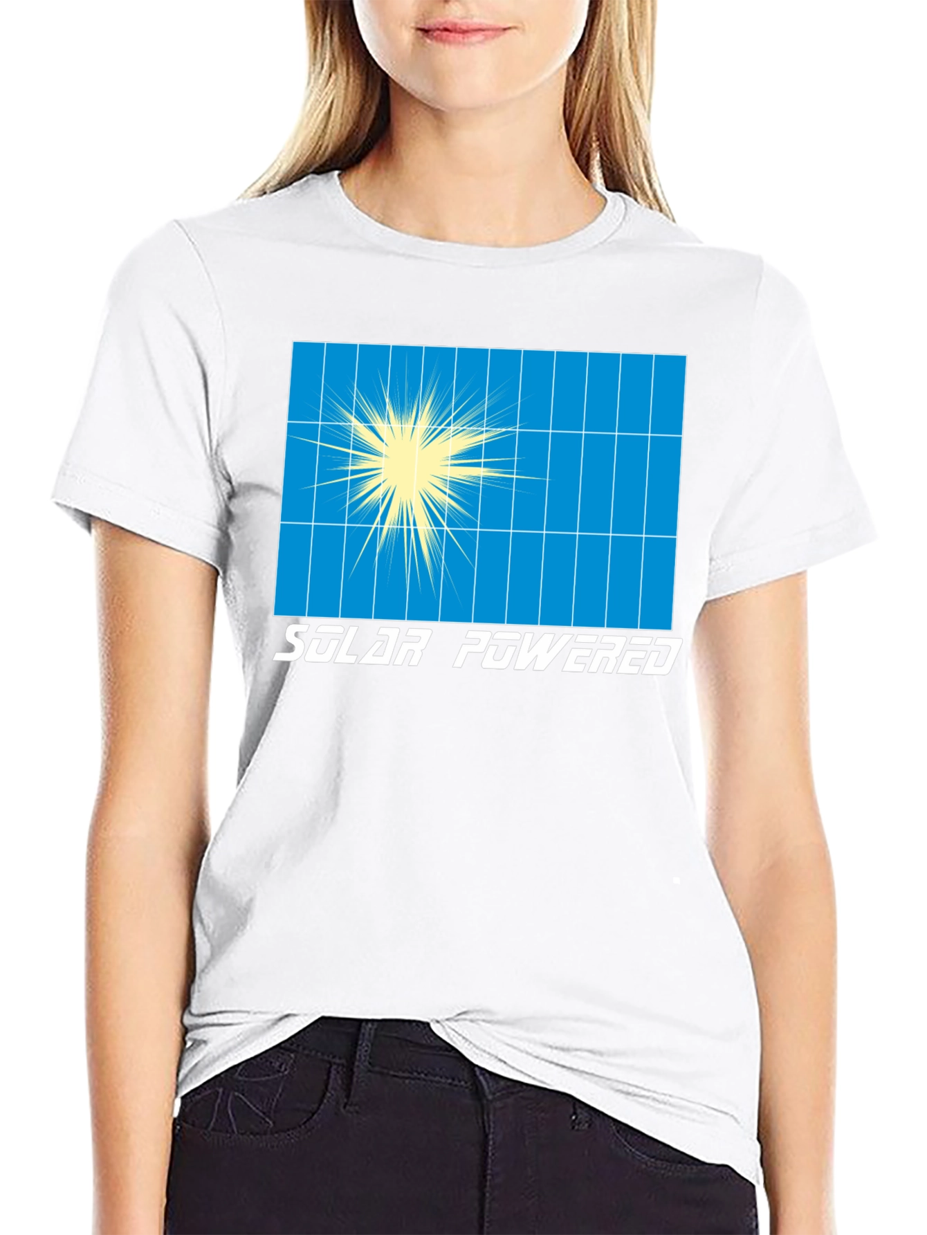 Solar Powered Graphic T-Shirt - Eco-Friendly Fashion