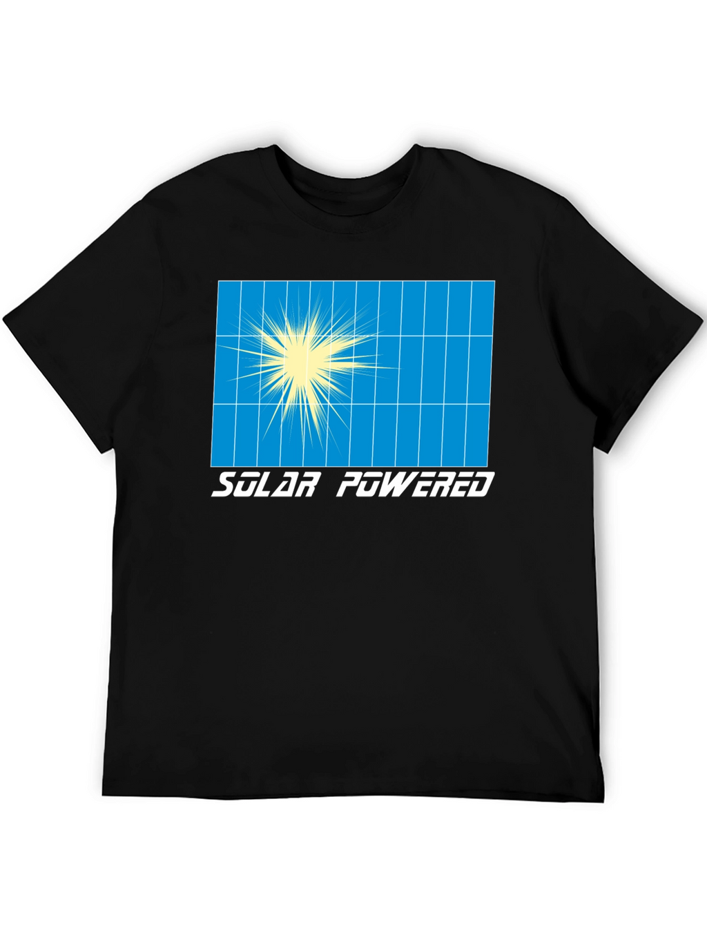 Solar Powered Graphic T-Shirt - Eco-Friendly Fashion
