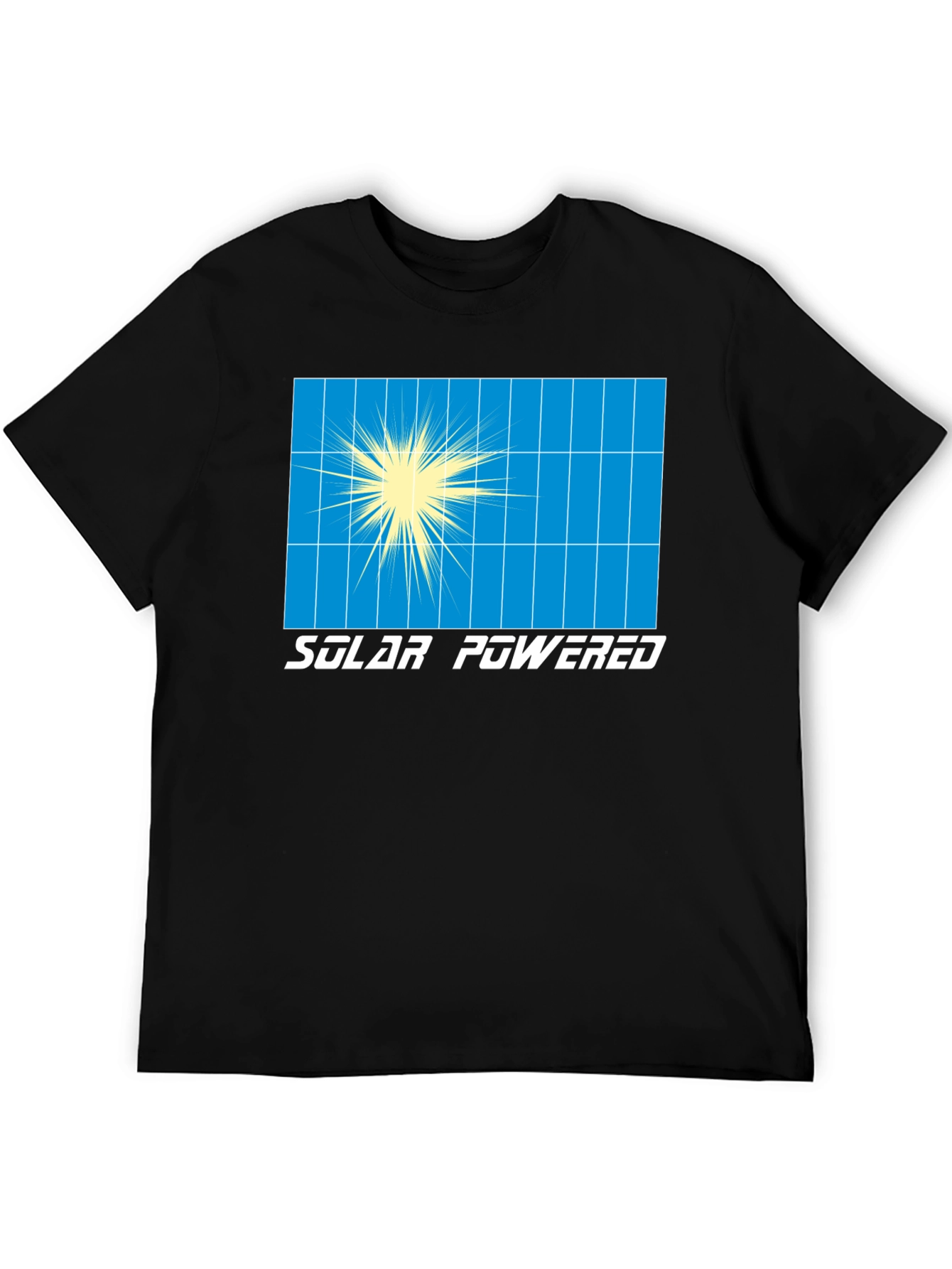 Solar Powered Graphic T-Shirt - Eco-Friendly Fashion