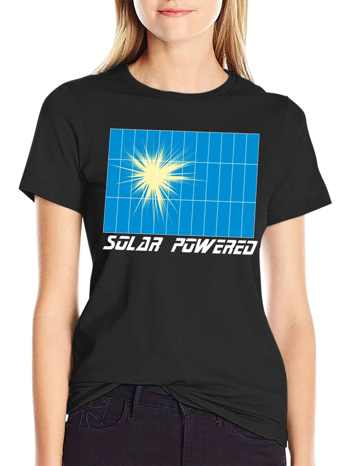 Solar Powered Graphic T-Shirt - Eco-Friendly Fashion