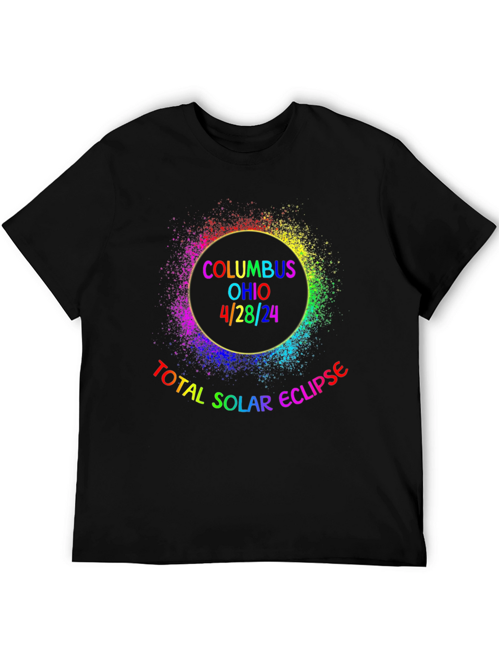 Columbus Ohio 4/28/24 Total Solar Eclipse T-Shirt