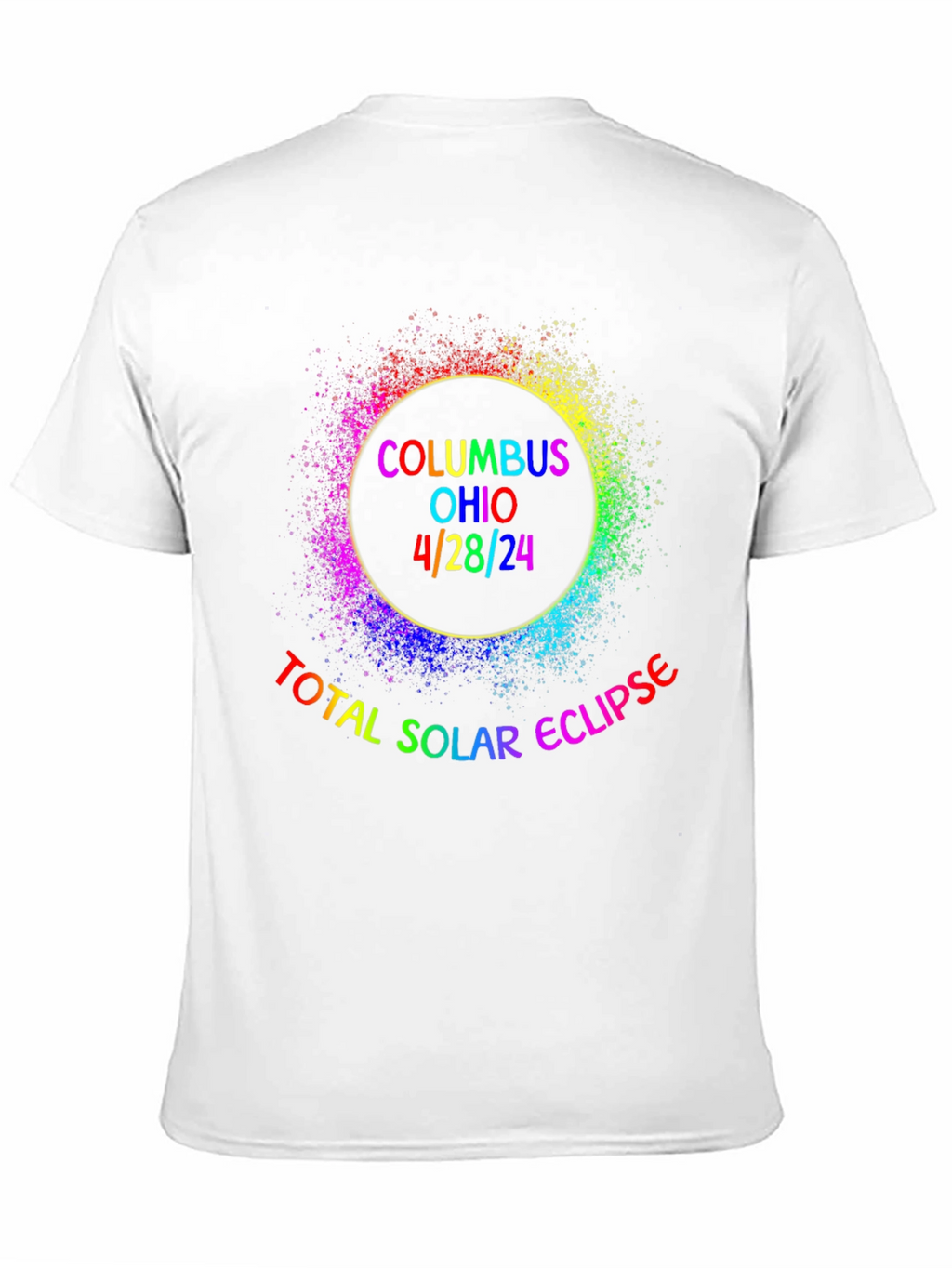 Columbus Ohio 4/28/24 Total Solar Eclipse T-Shirt