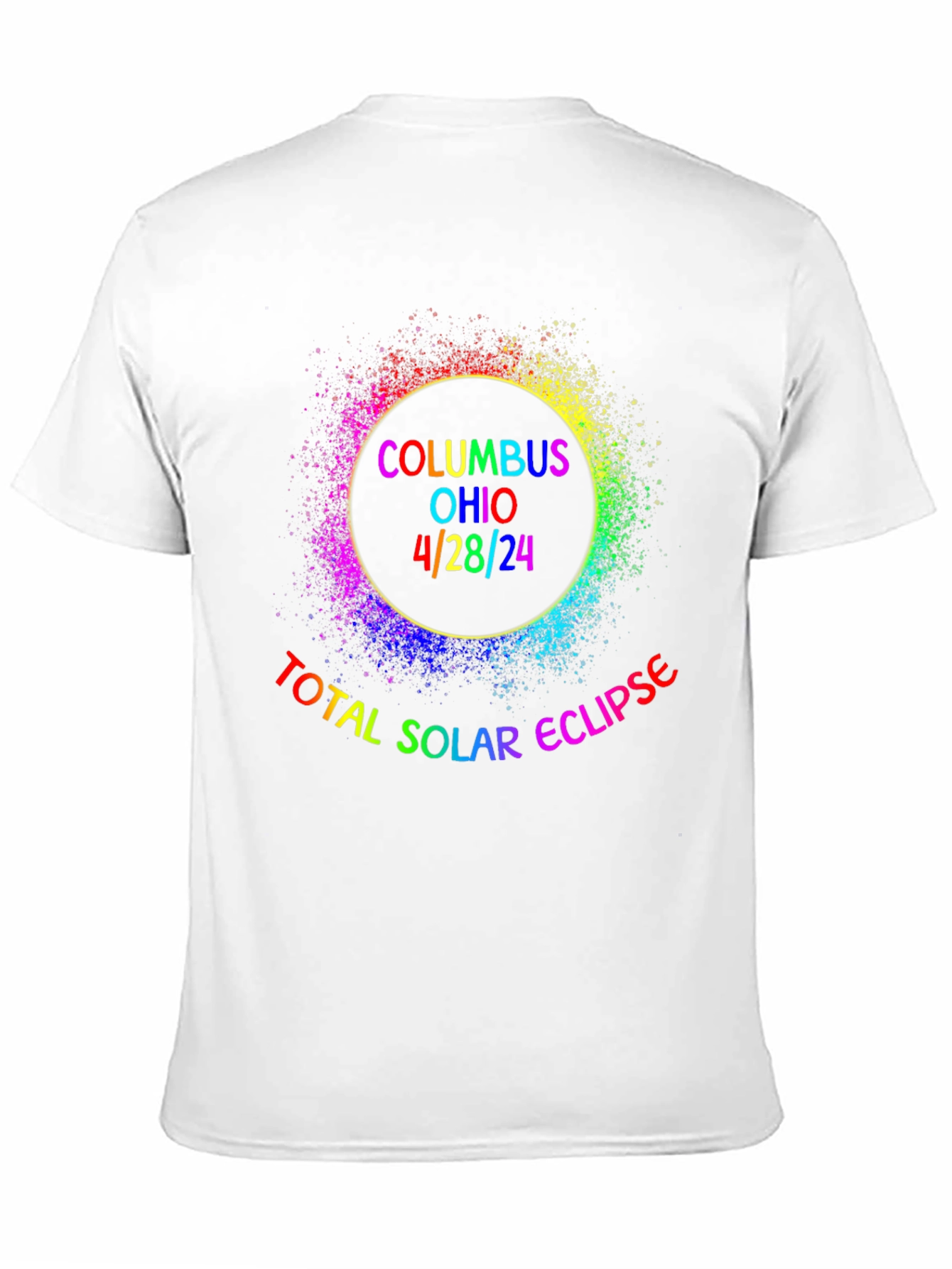 Columbus Ohio 4/28/24 Total Solar Eclipse T-Shirt