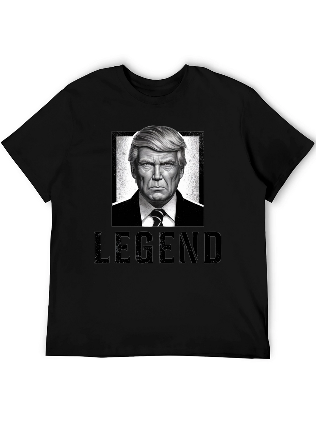 Legend Trump T-Shirt - Black Graphic Tee