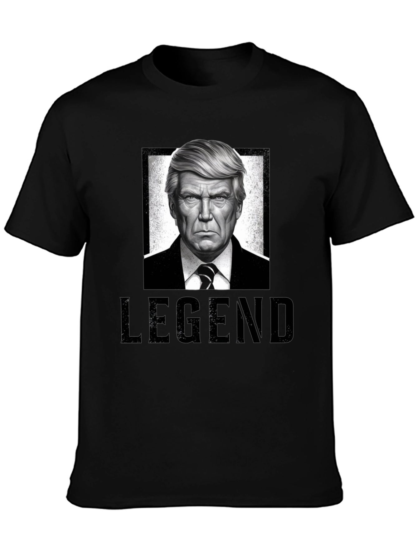Legend Trump T-Shirt - Black Graphic Tee