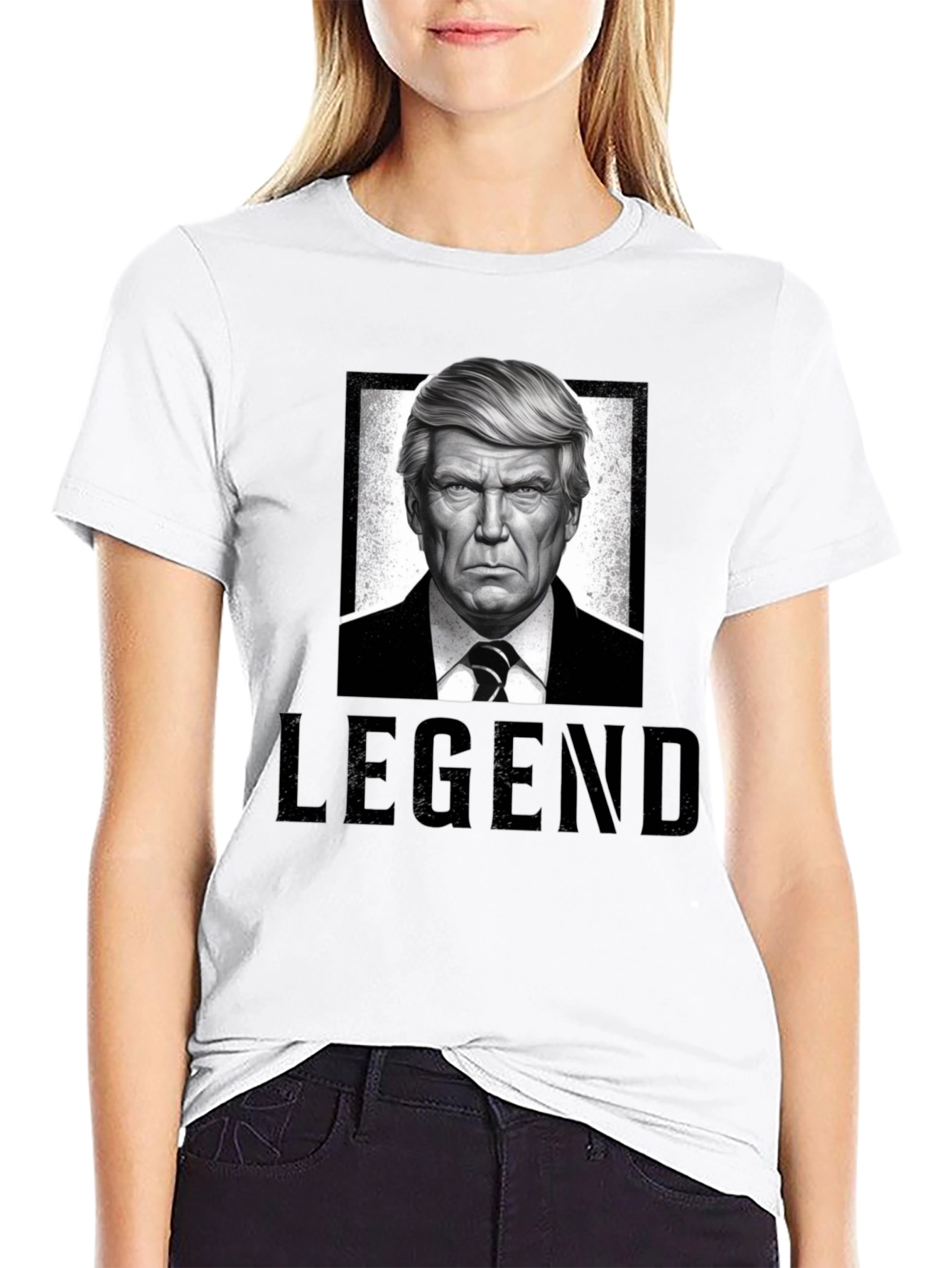 Legend Trump T-Shirt - Black Graphic Tee