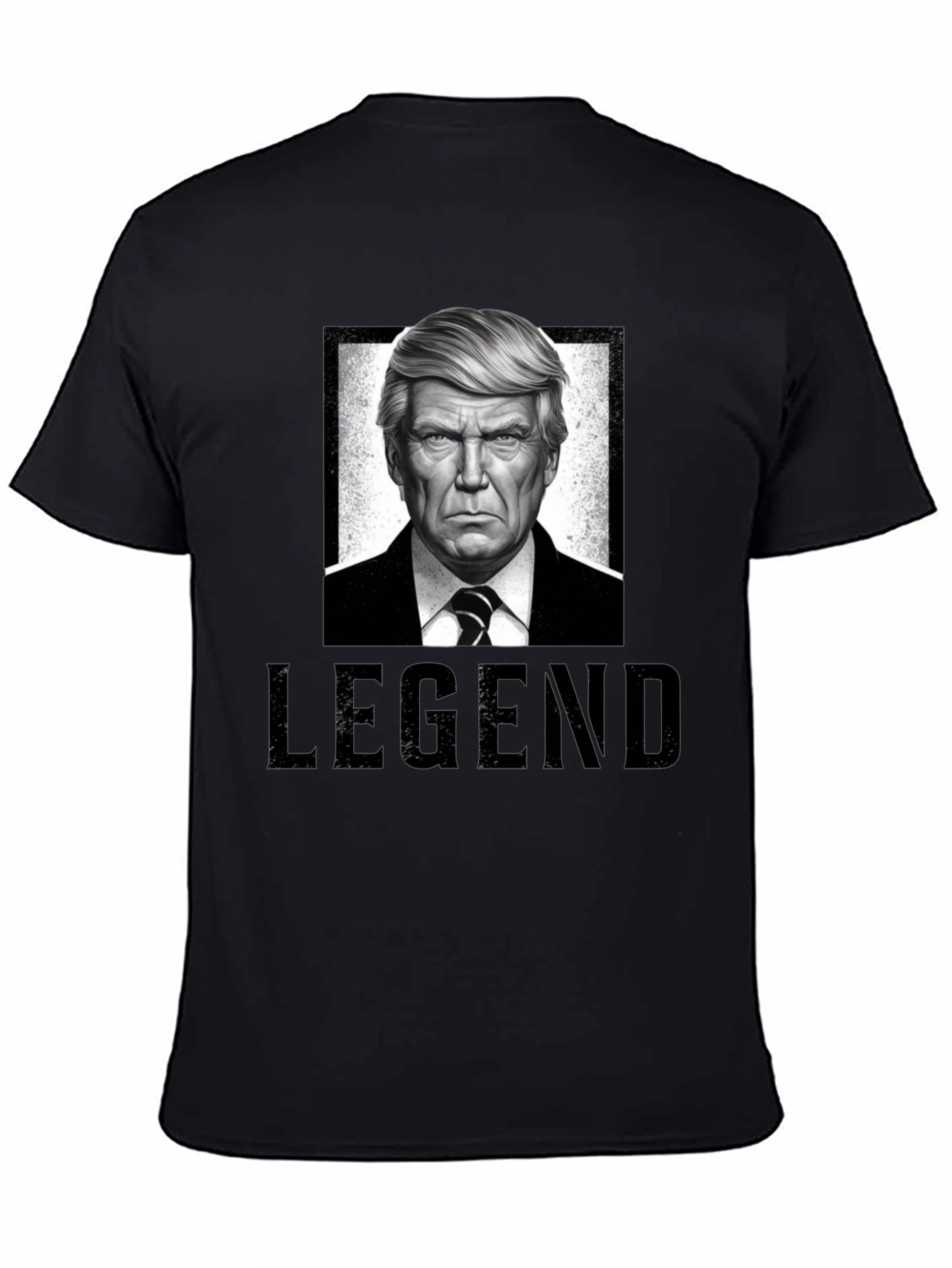 Legend Trump T-Shirt - Black Graphic Tee