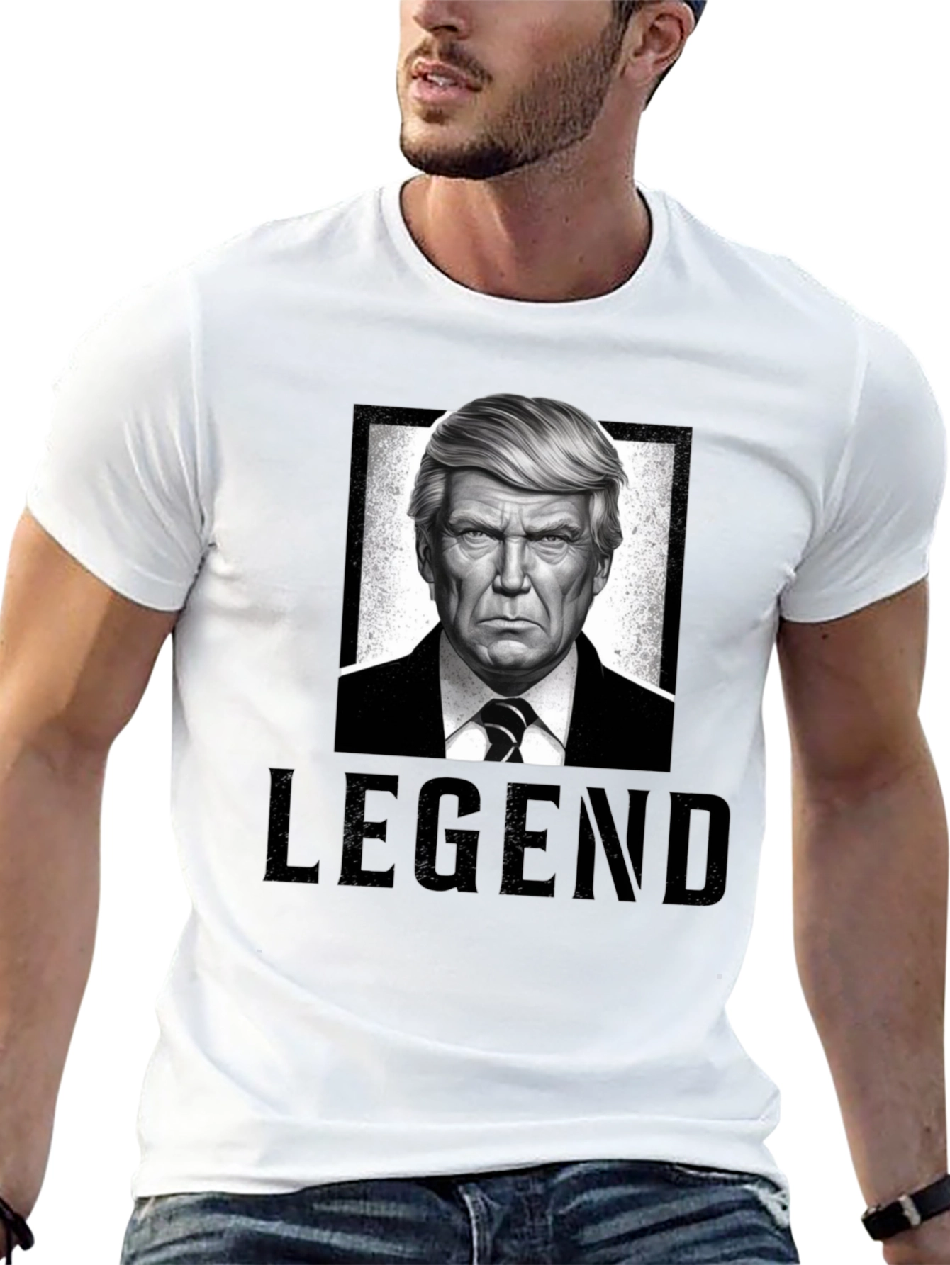 Legend Trump T-Shirt - Black Graphic Tee