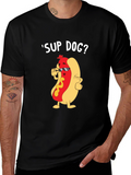 Cool Hot Dog Graphic Tee - Funny Pun T-Shirt