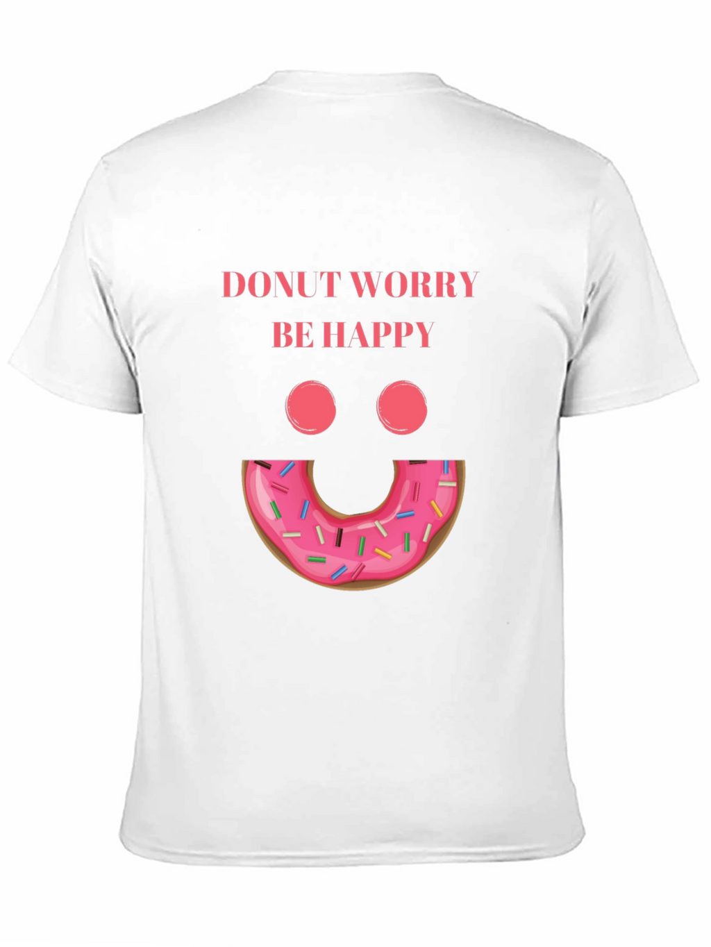 Donut Worry Be Happy Graphic Tee