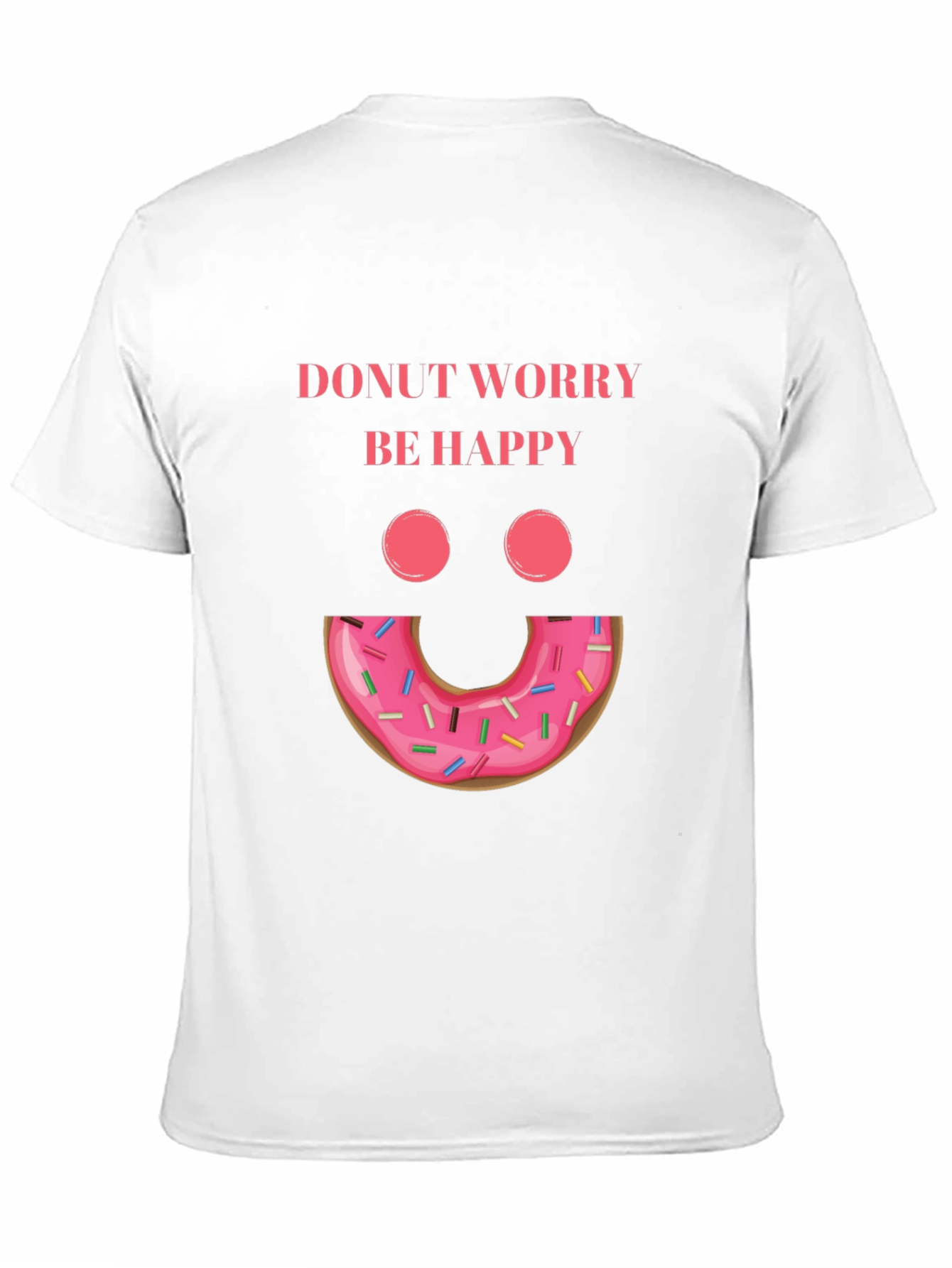 Donut Worry Be Happy Graphic Tee