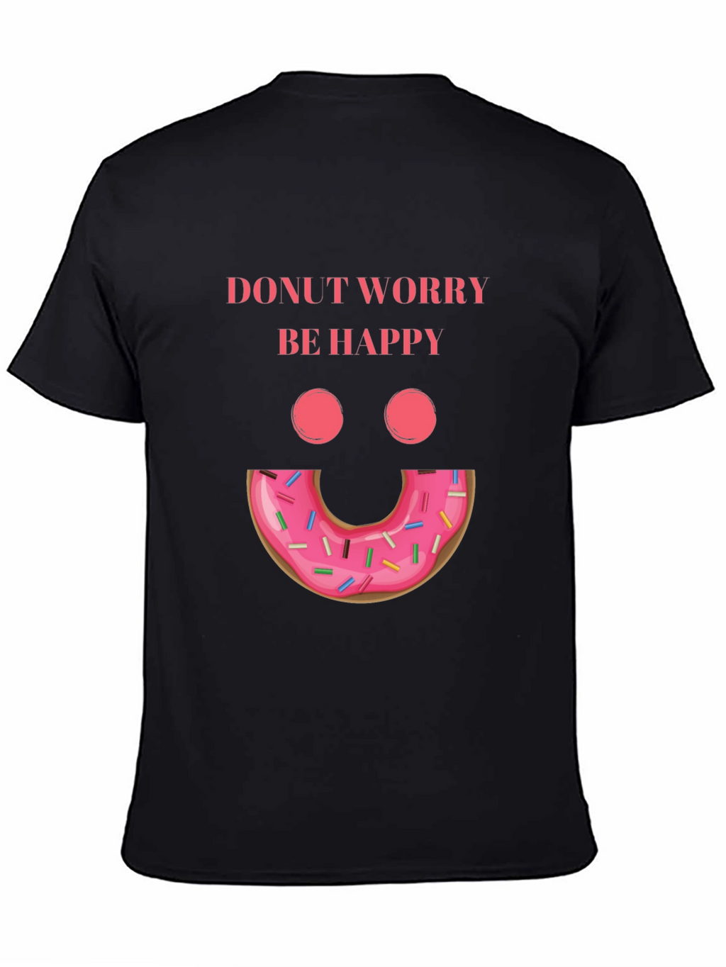 Donut Worry Be Happy Graphic Tee