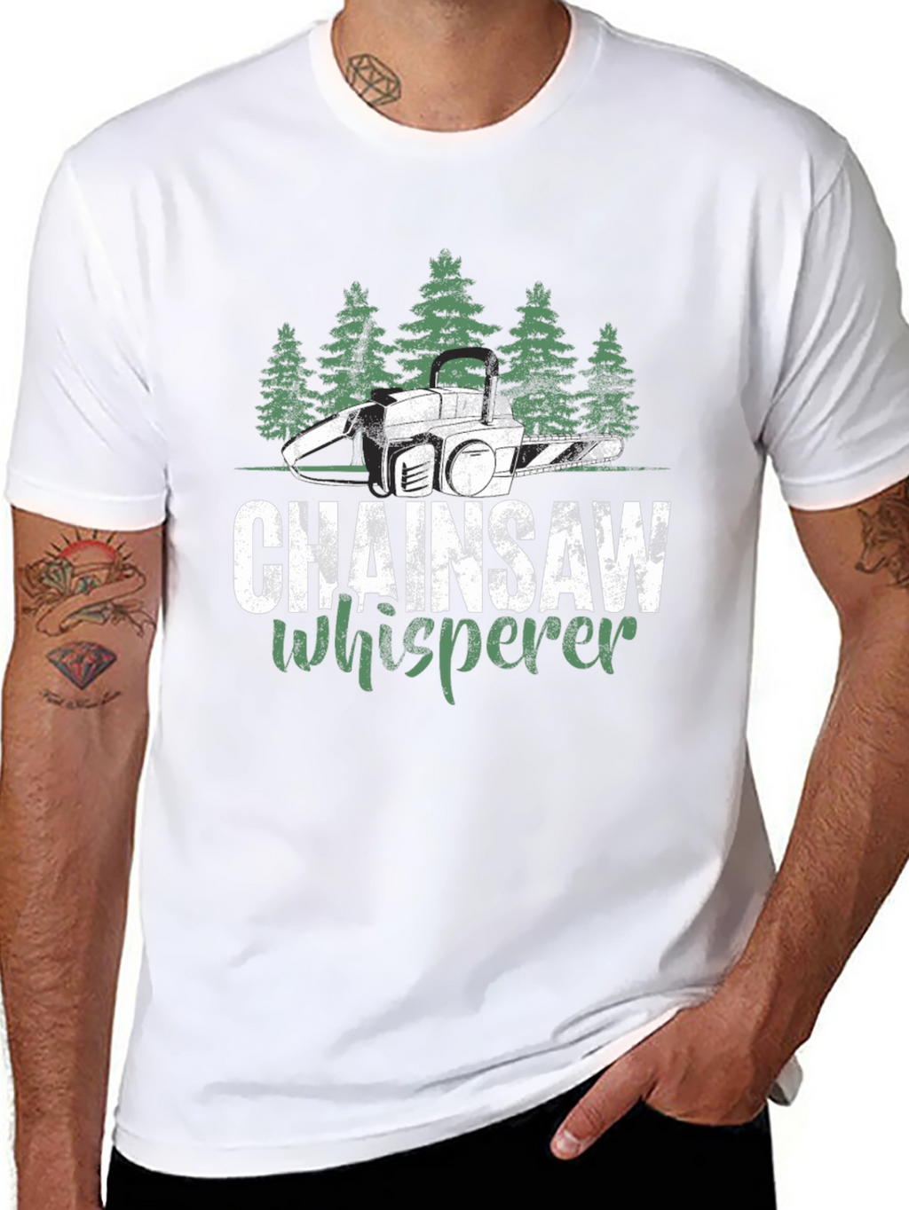 Chainsaw Whisperer Graphic Tee