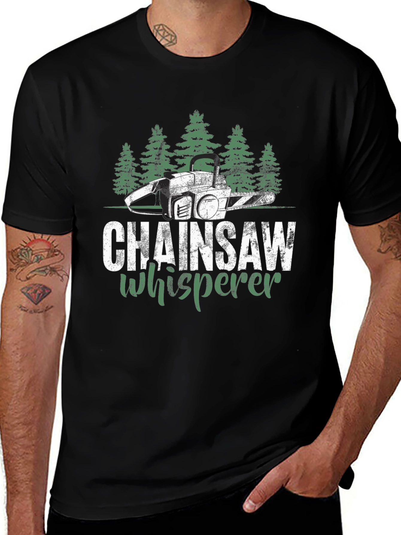 Chainsaw Whisperer Graphic Tee