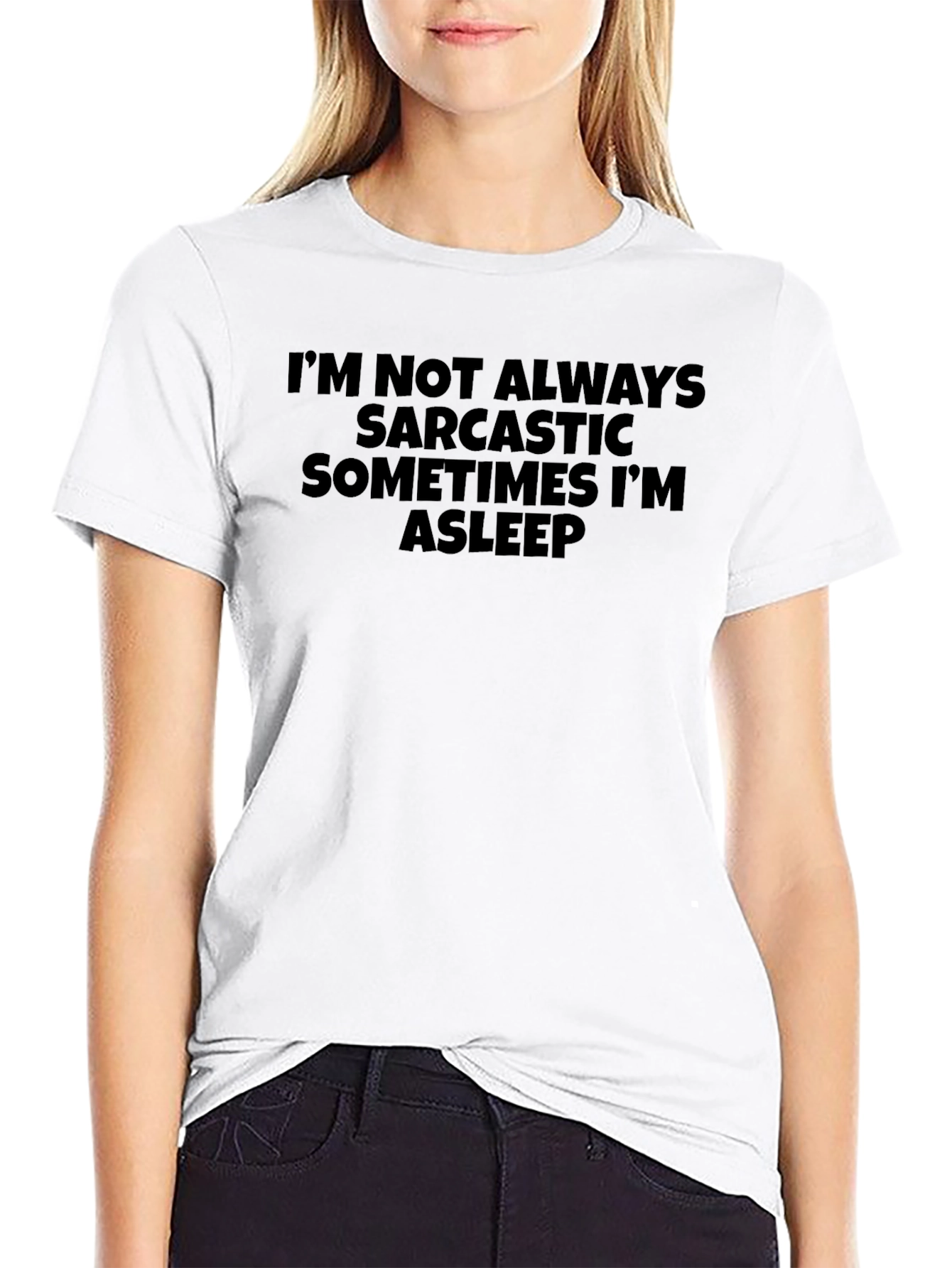 Sarcastic Funny T-Shirt - Mens Black Tee