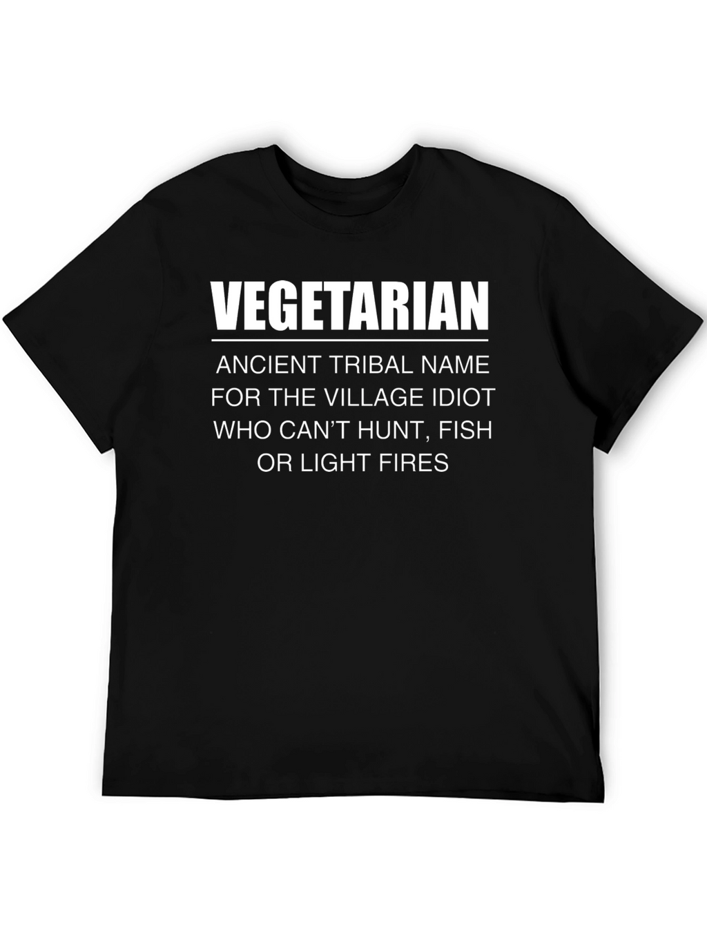 Vegetarian Funny T-Shirt - Ancient Tribal Name