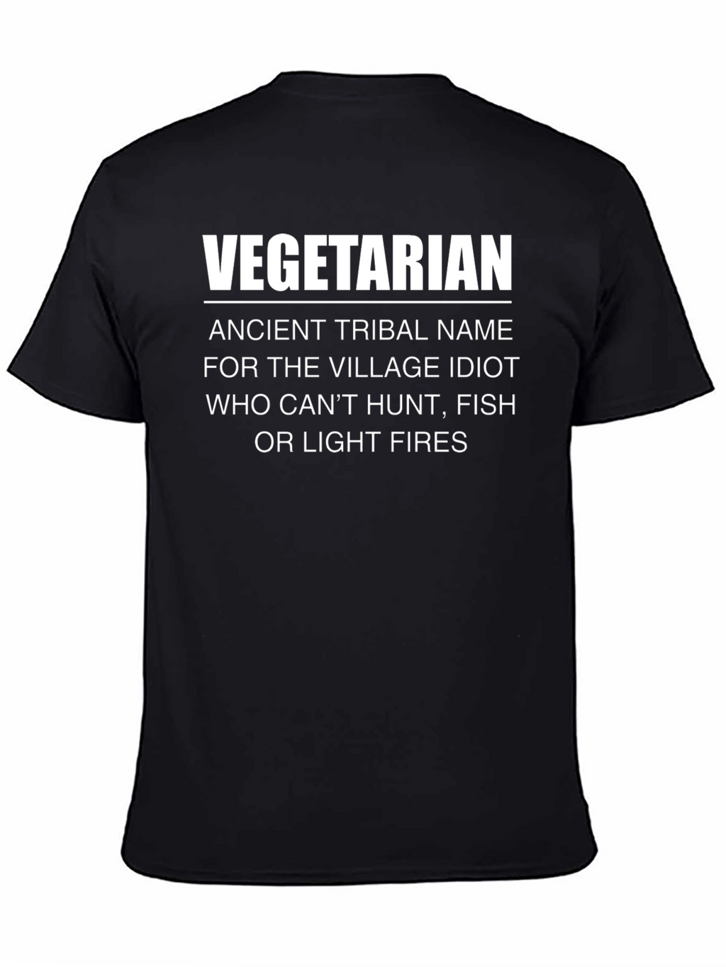 Vegetarian Funny T-Shirt - Ancient Tribal Name