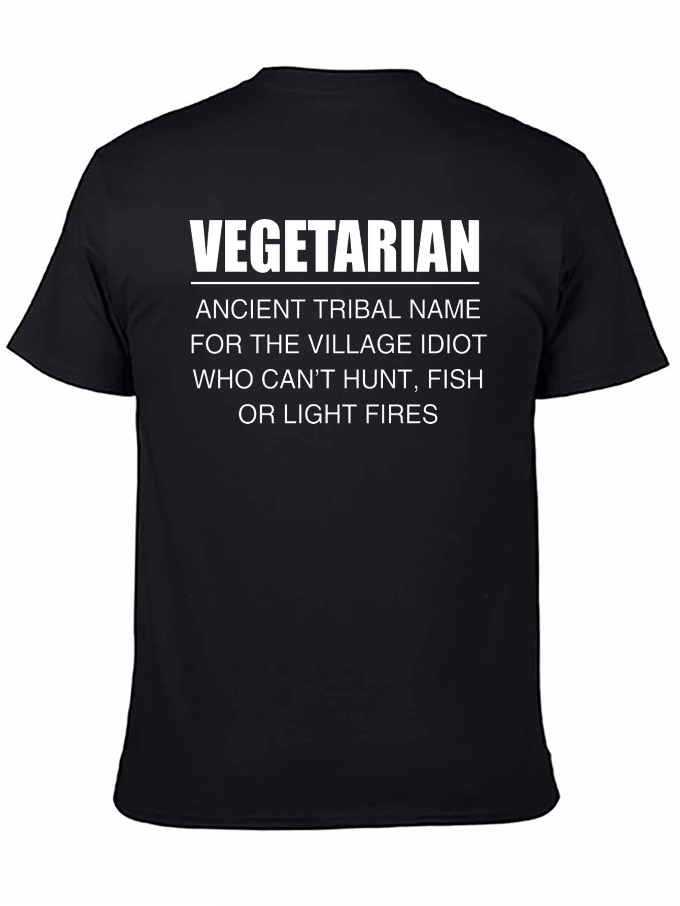 Vegetarian Funny T-Shirt - Ancient Tribal Name