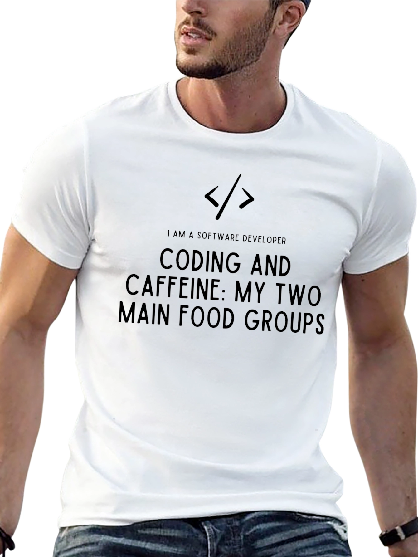 Software Developer Coding & Caffeine T-Shirt