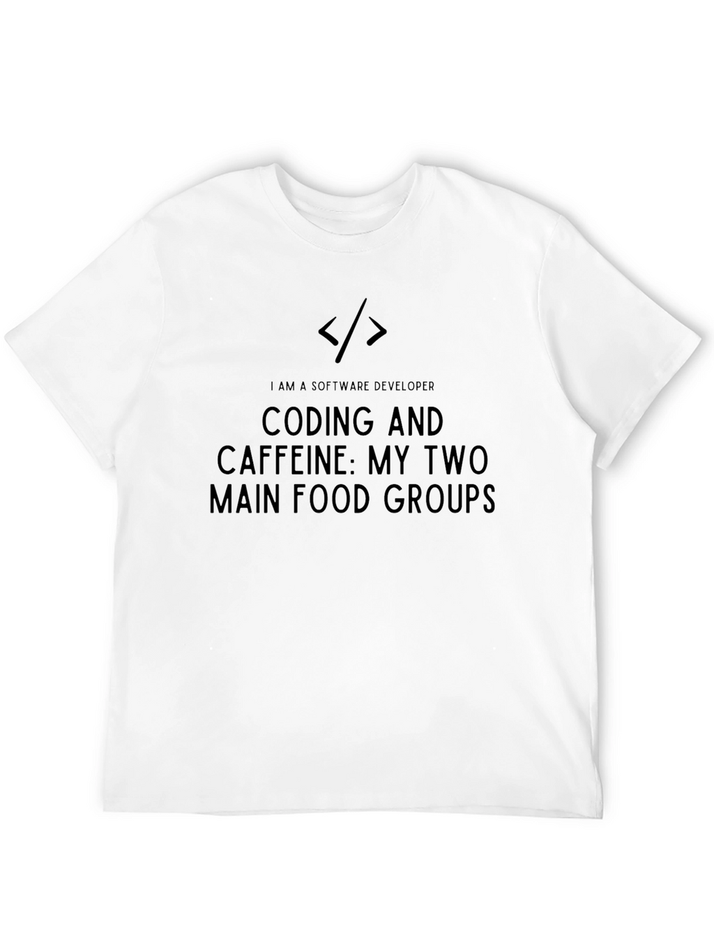 Software Developer Coding & Caffeine T-Shirt