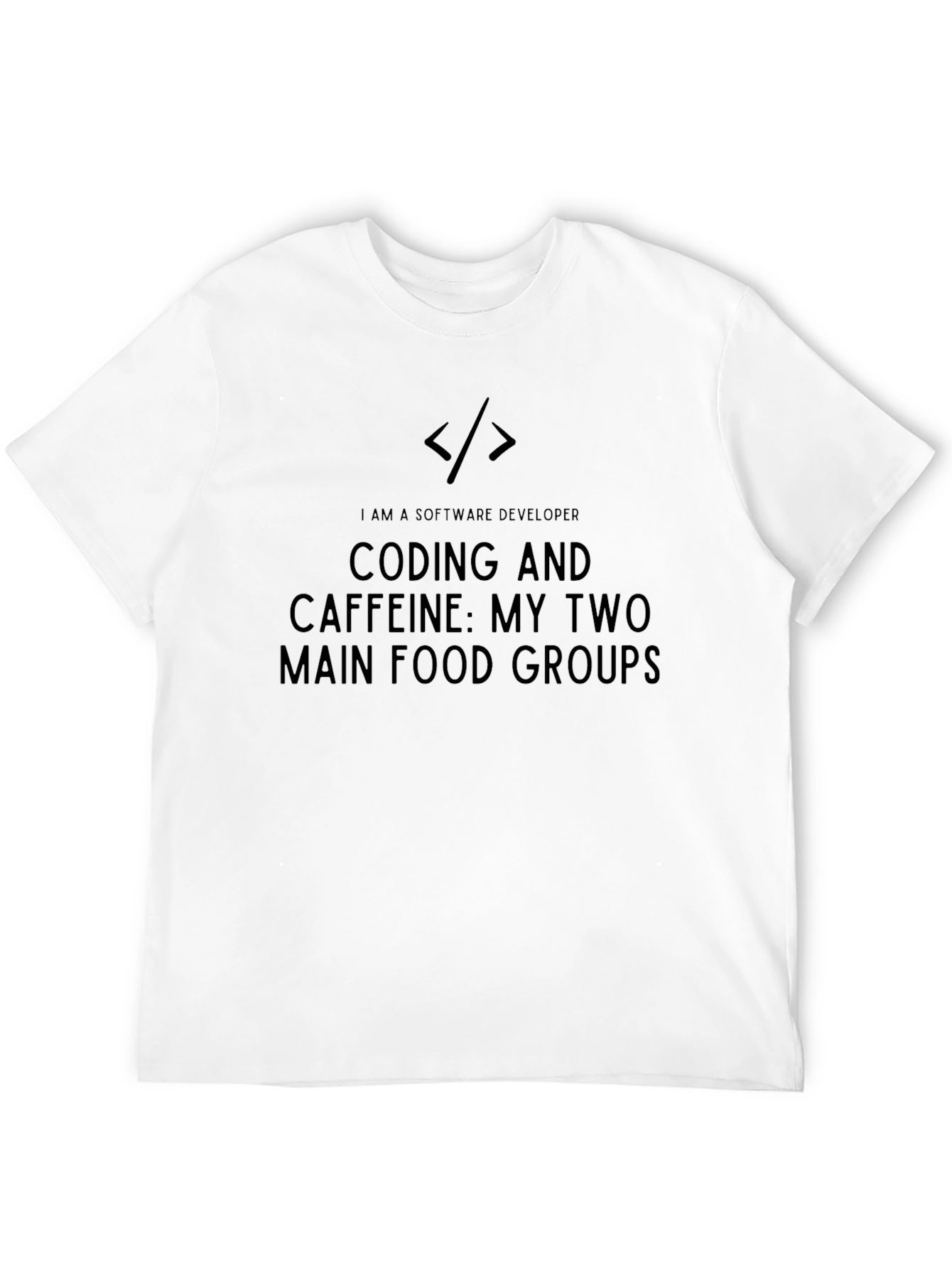 Software Developer Coding & Caffeine T-Shirt