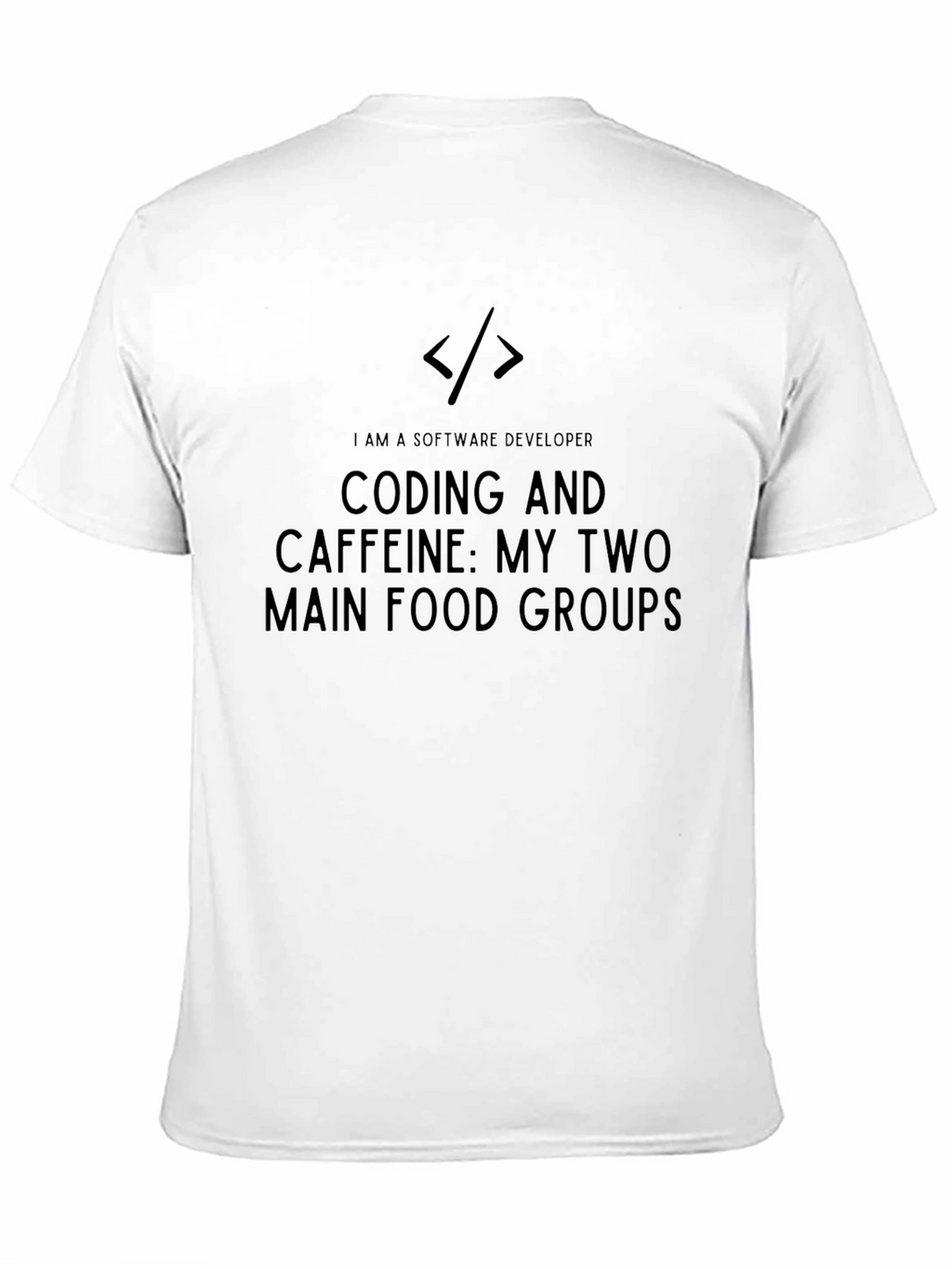 Software Developer Coding & Caffeine T-Shirt