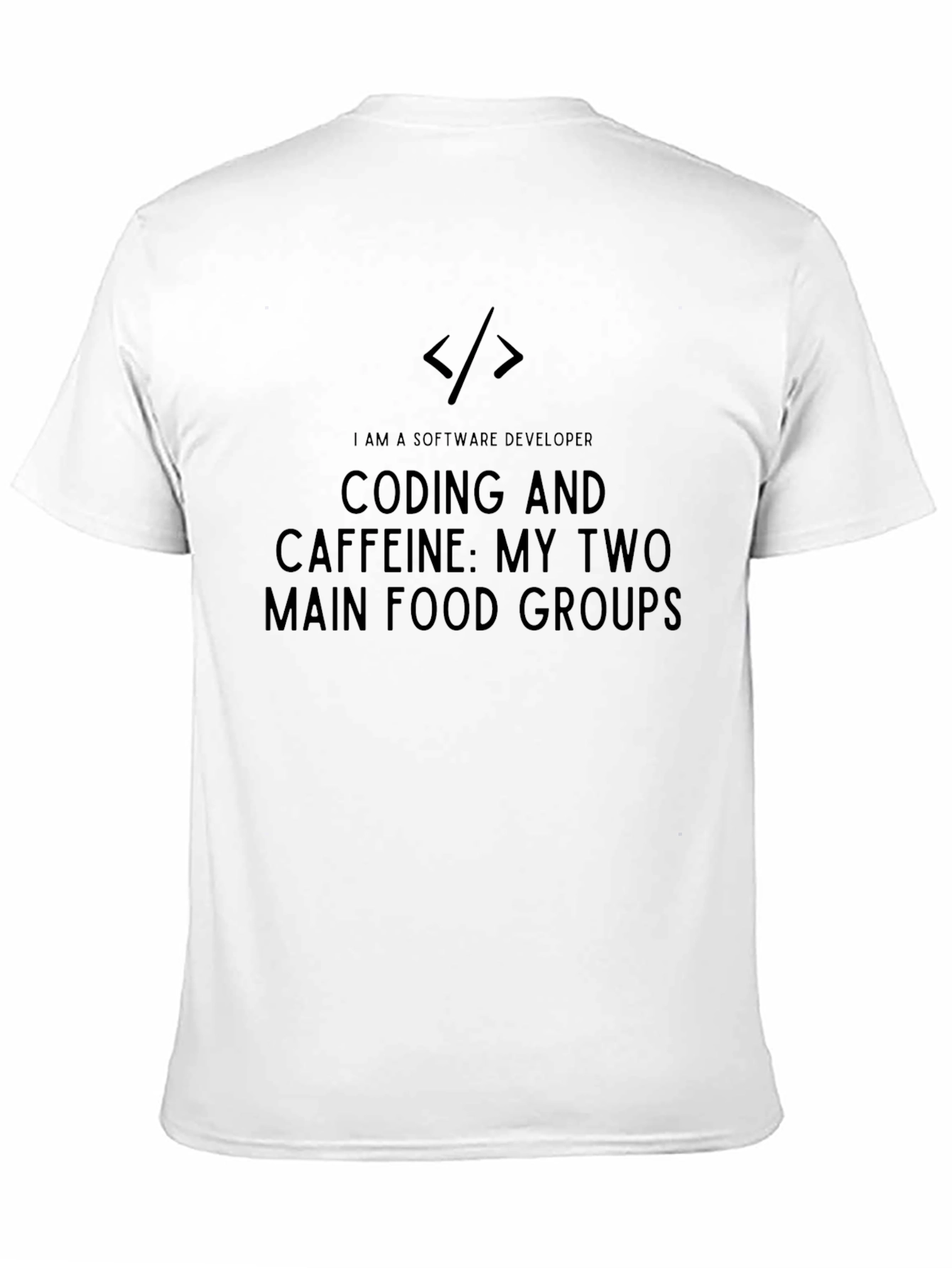 Software Developer Coding & Caffeine T-Shirt