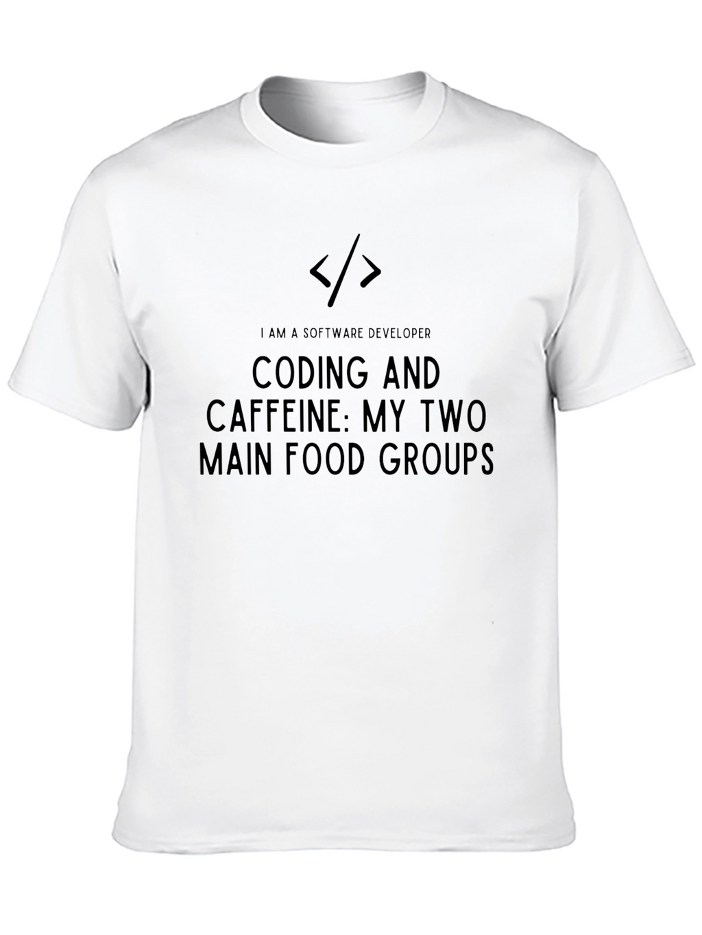 Software Developer Coding & Caffeine T-Shirt