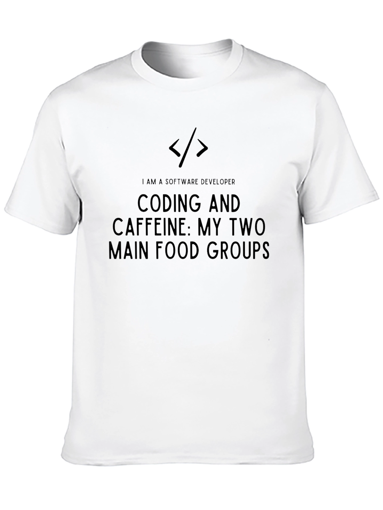 Software Developer Coding & Caffeine T-Shirt