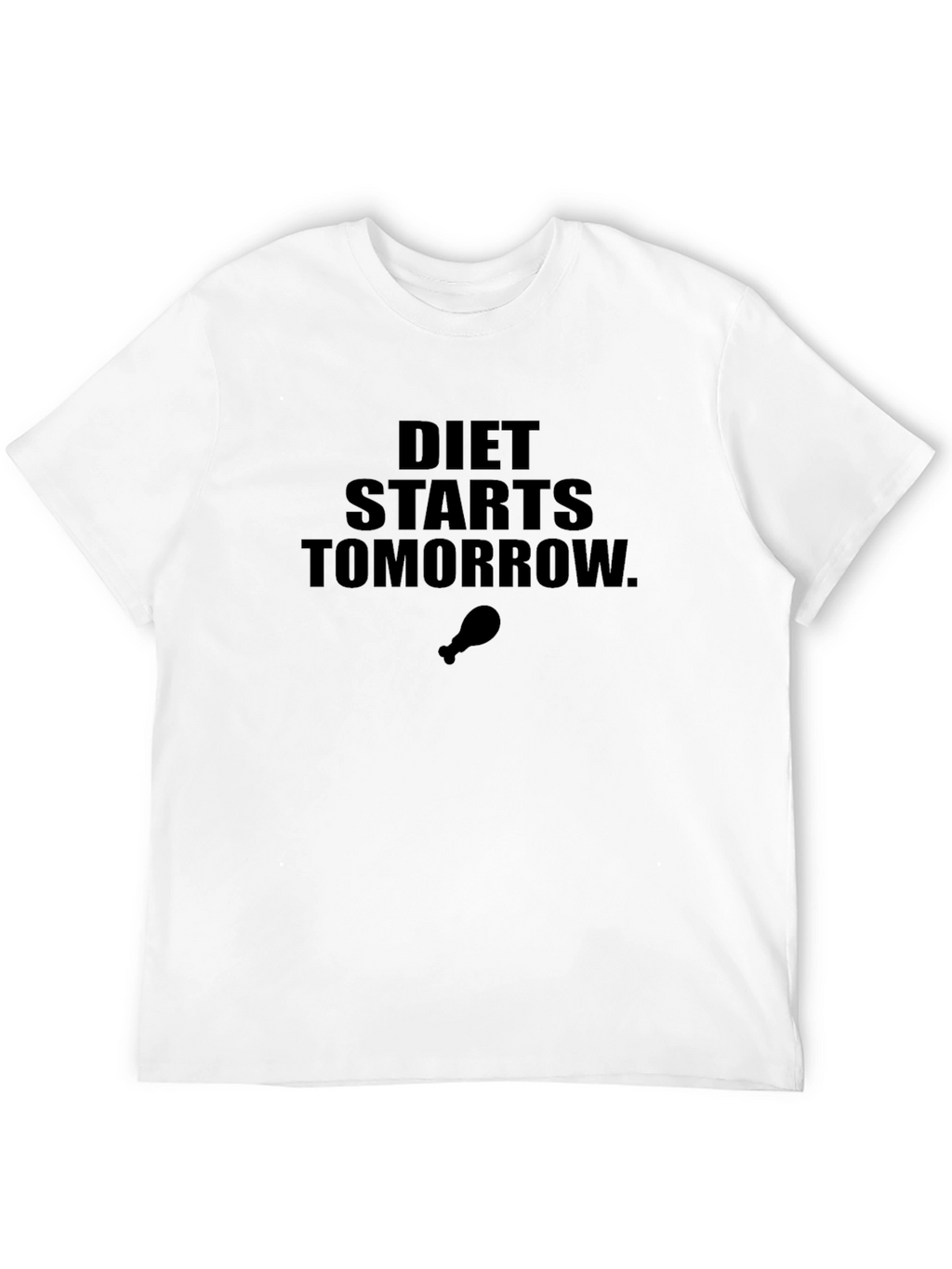 Diet Starts Tomorrow T-Shirt - Funny Foodie Tee
