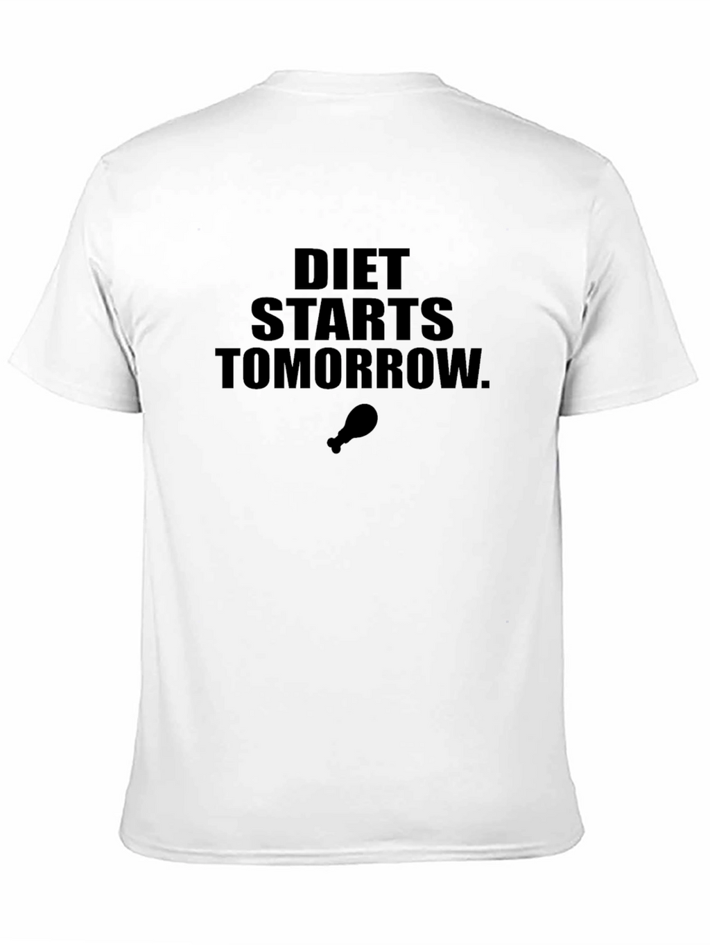 Diet Starts Tomorrow T-Shirt - Funny Foodie Tee