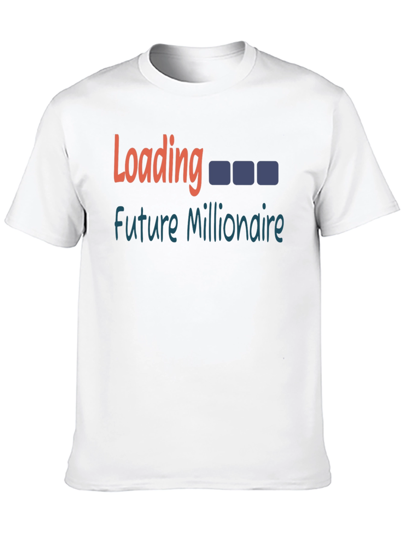 Future Millionaire Loading Black T-Shirt