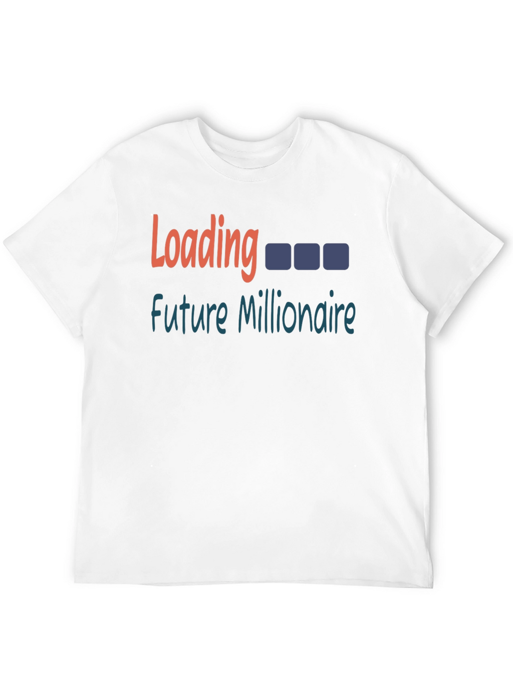 Future Millionaire Loading Black T-Shirt