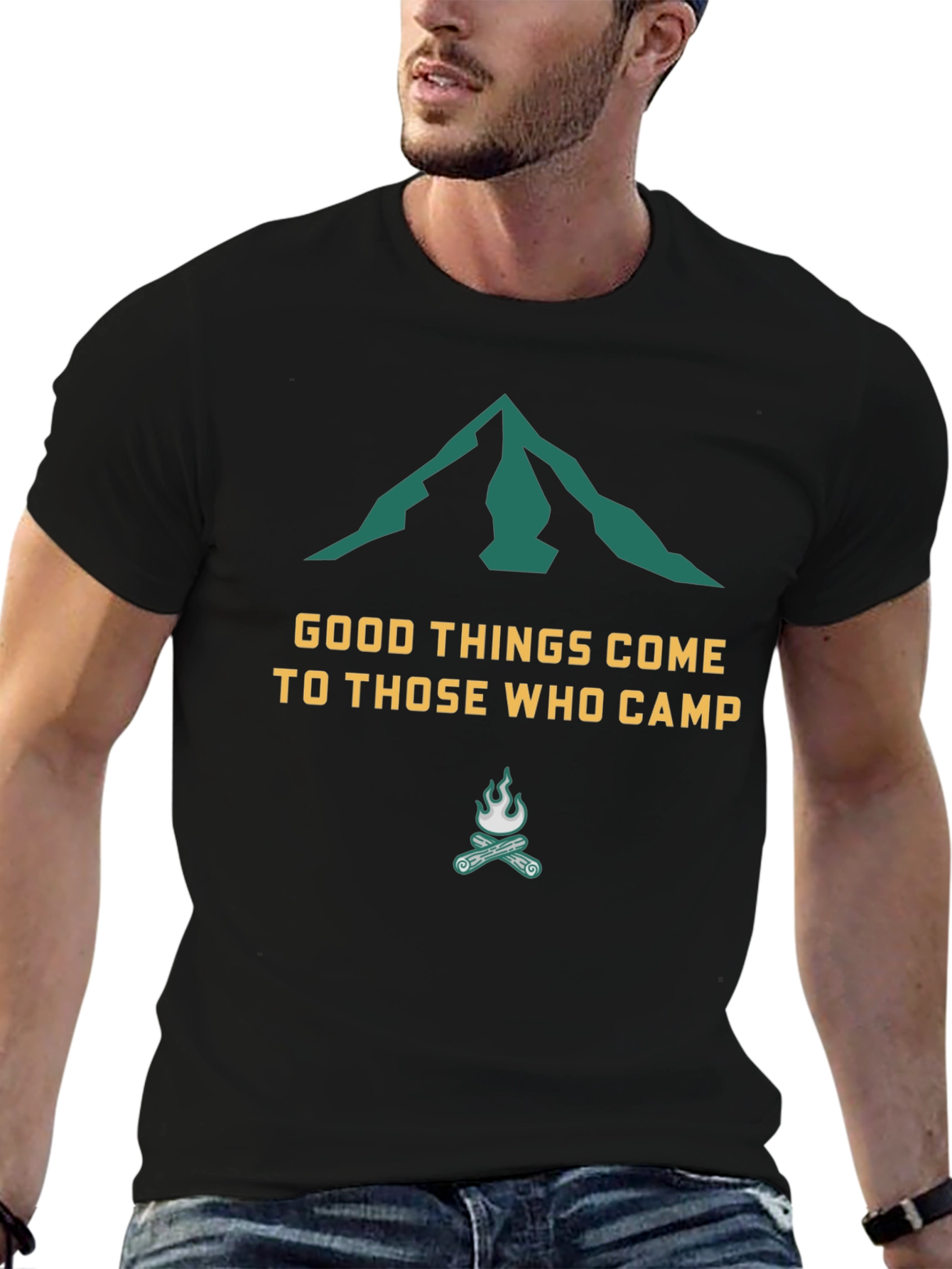 Camping T-Shirt: Good Things Come To Those Who Camp