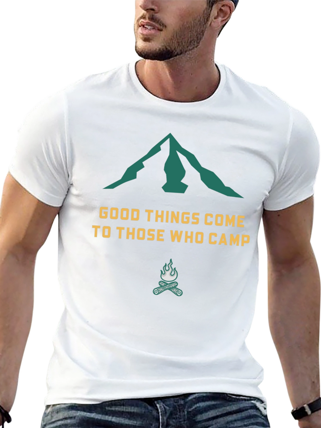 Camping T-Shirt: Good Things Come To Those Who Camp