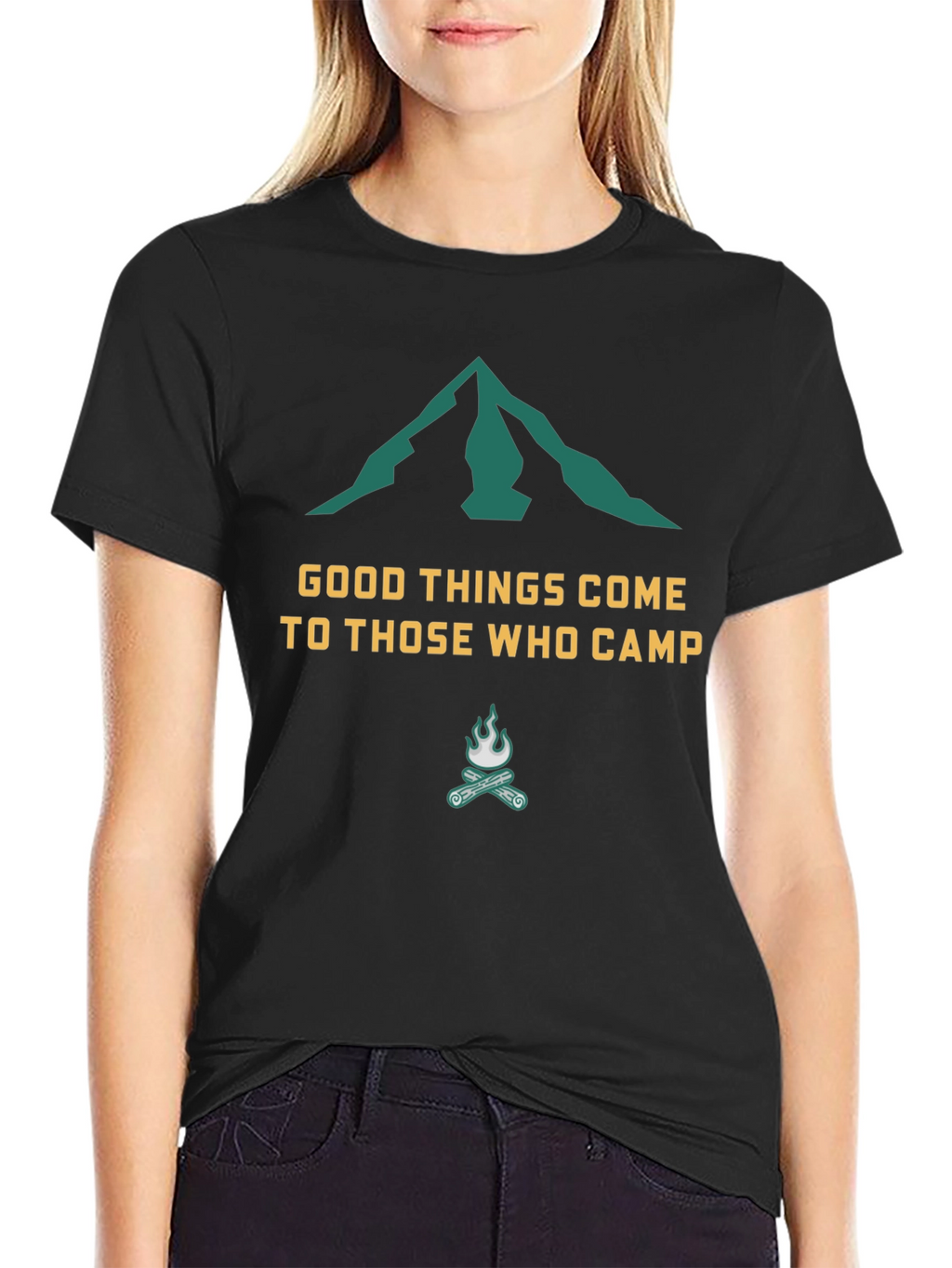 Camping T-Shirt: Good Things Come To Those Who Camp