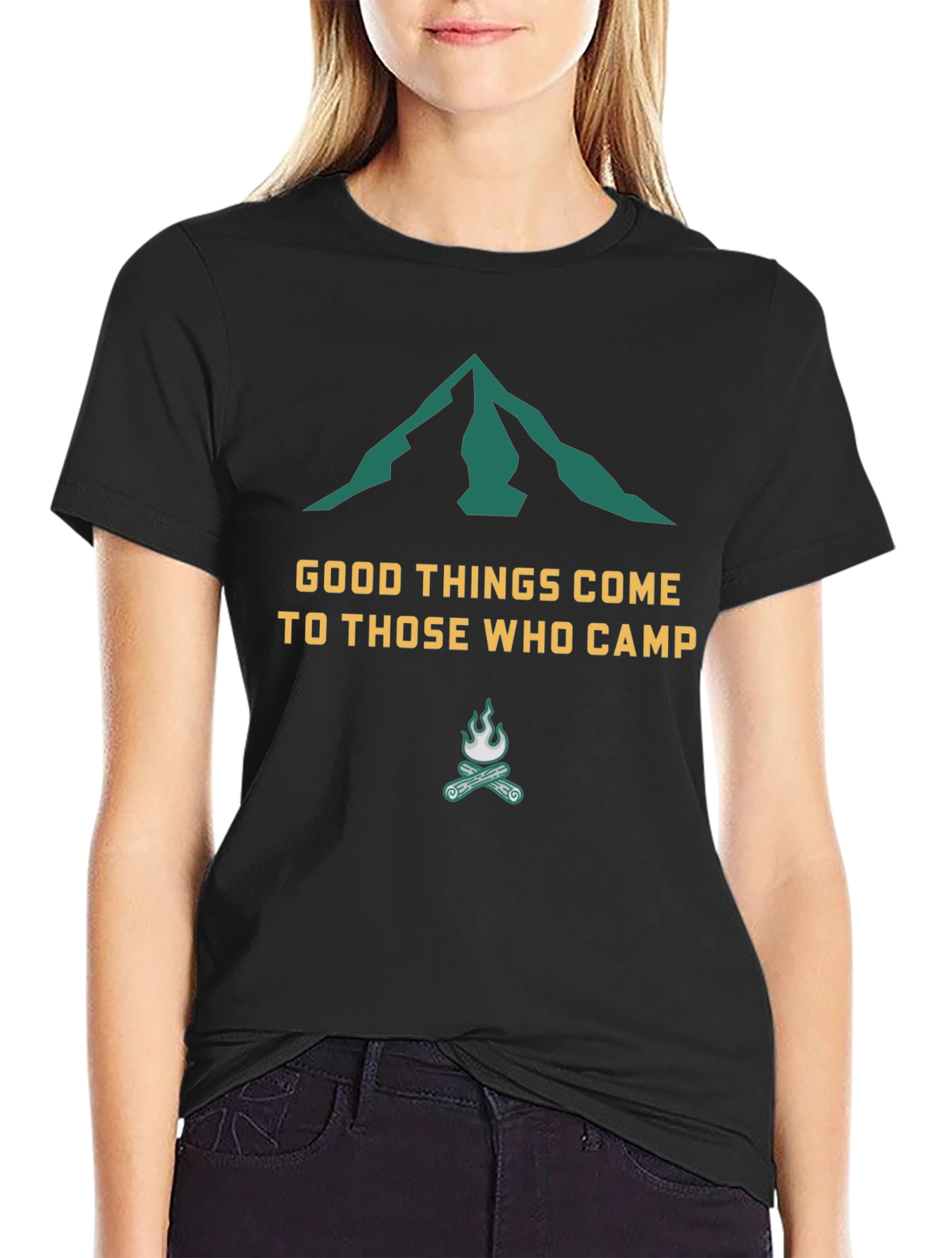 Camping T-Shirt: Good Things Come To Those Who Camp