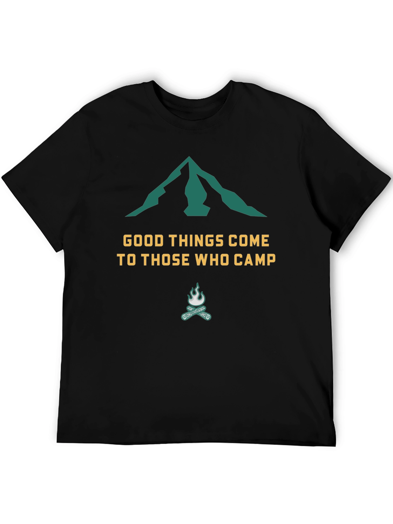 Camping T-Shirt: Good Things Come To Those Who Camp
