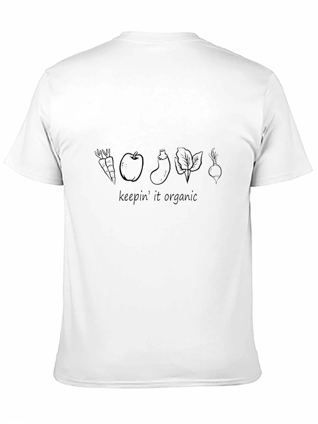 Keepin It Organic Graphic Tee - Black