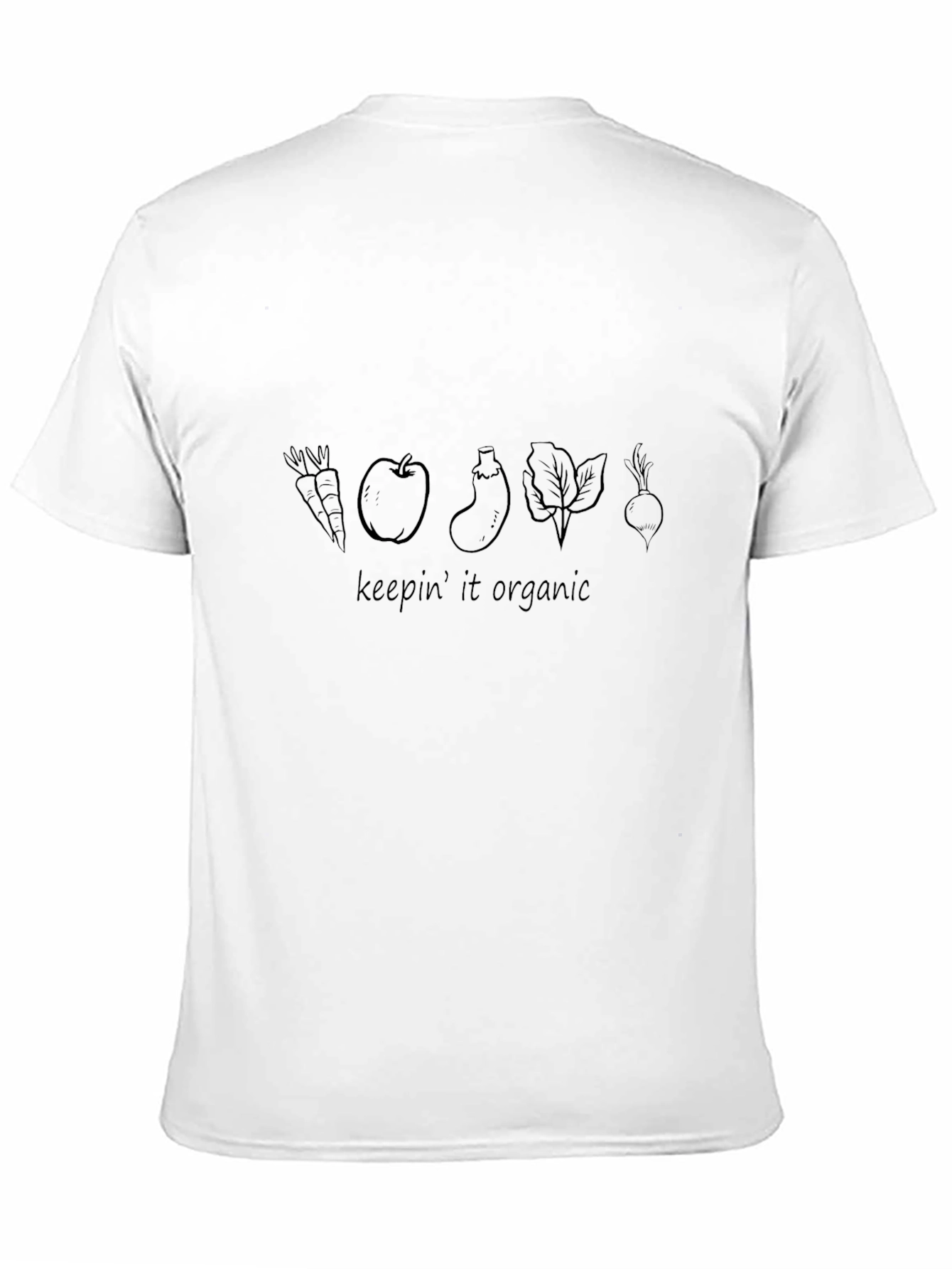 Keepin It Organic Graphic Tee - Black