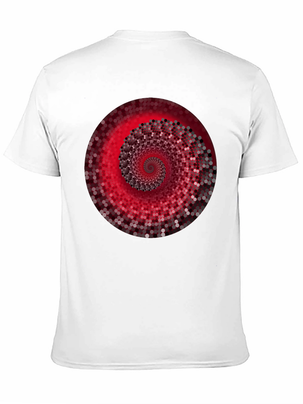 Abstract Spiral Graphic Tee