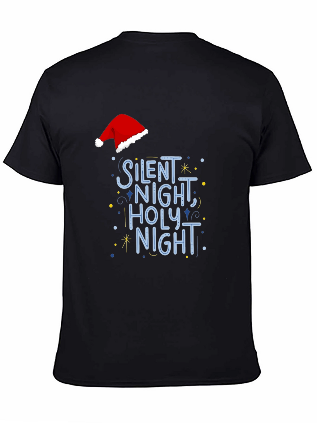 Silent Night Holiday Graphic Tee