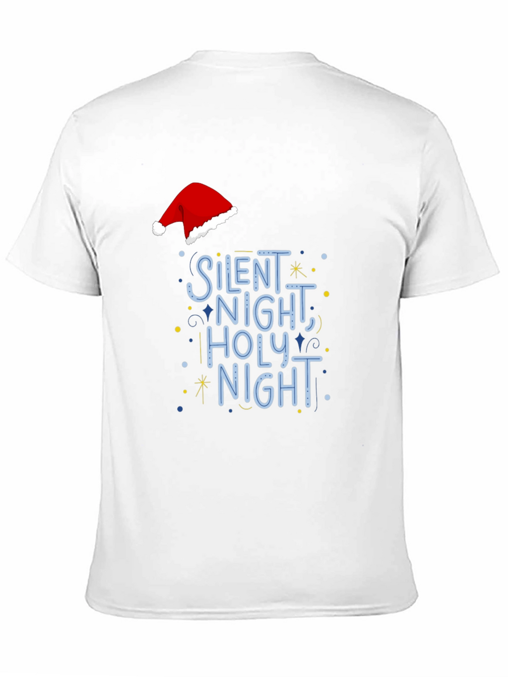 Silent Night Holiday Graphic Tee