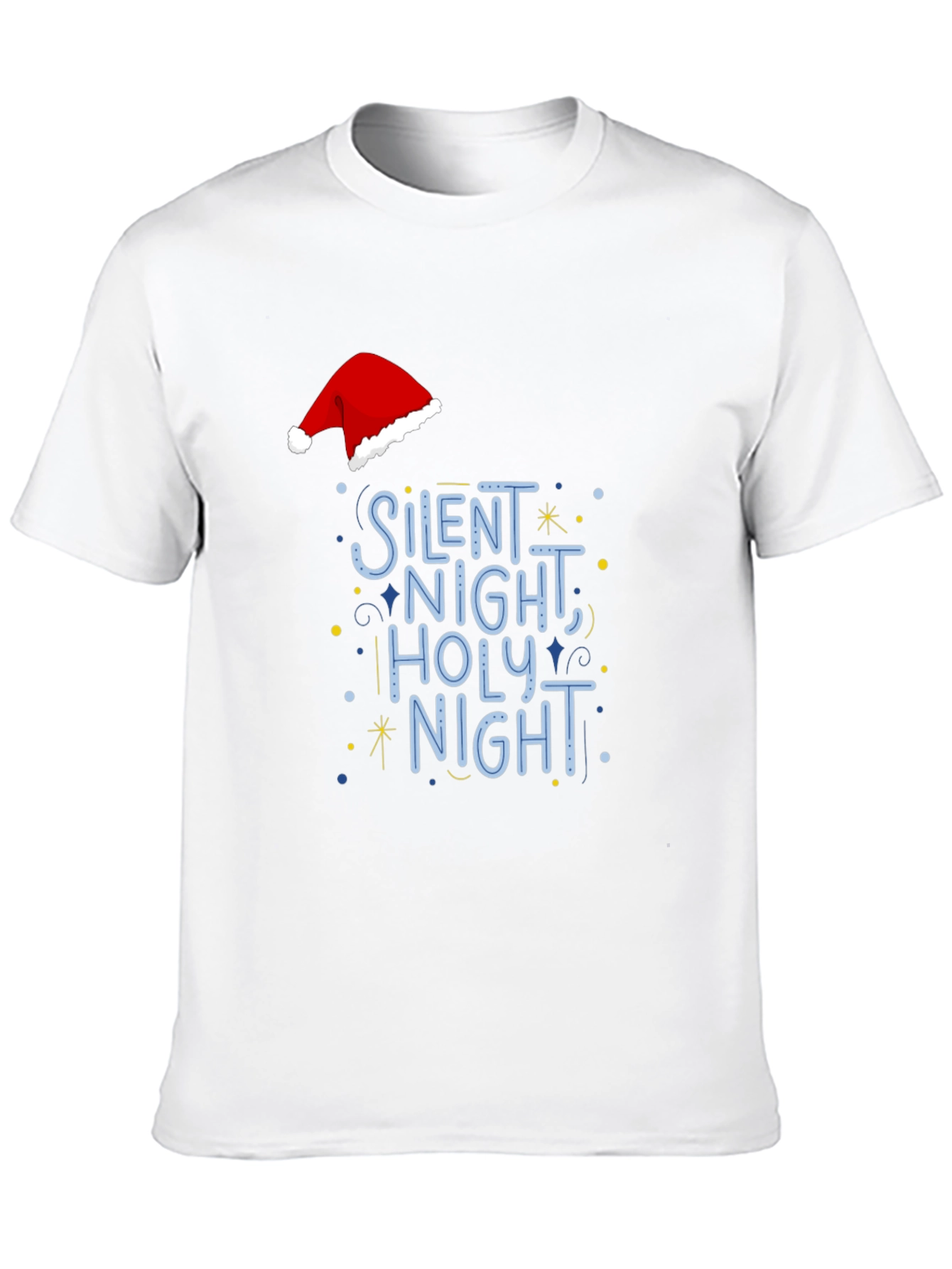 Silent Night Holiday Graphic Tee